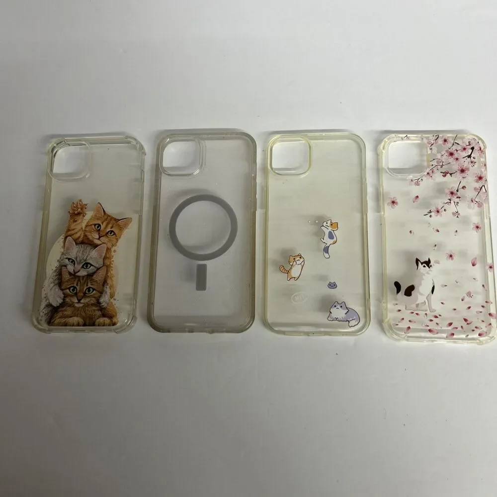 Set Of 4 iPhone 14 Plus Cases